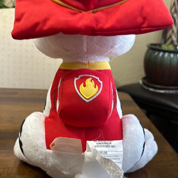 Nickelodeon Marshall Red and White Stuffed Animals - Picture 6 of 12